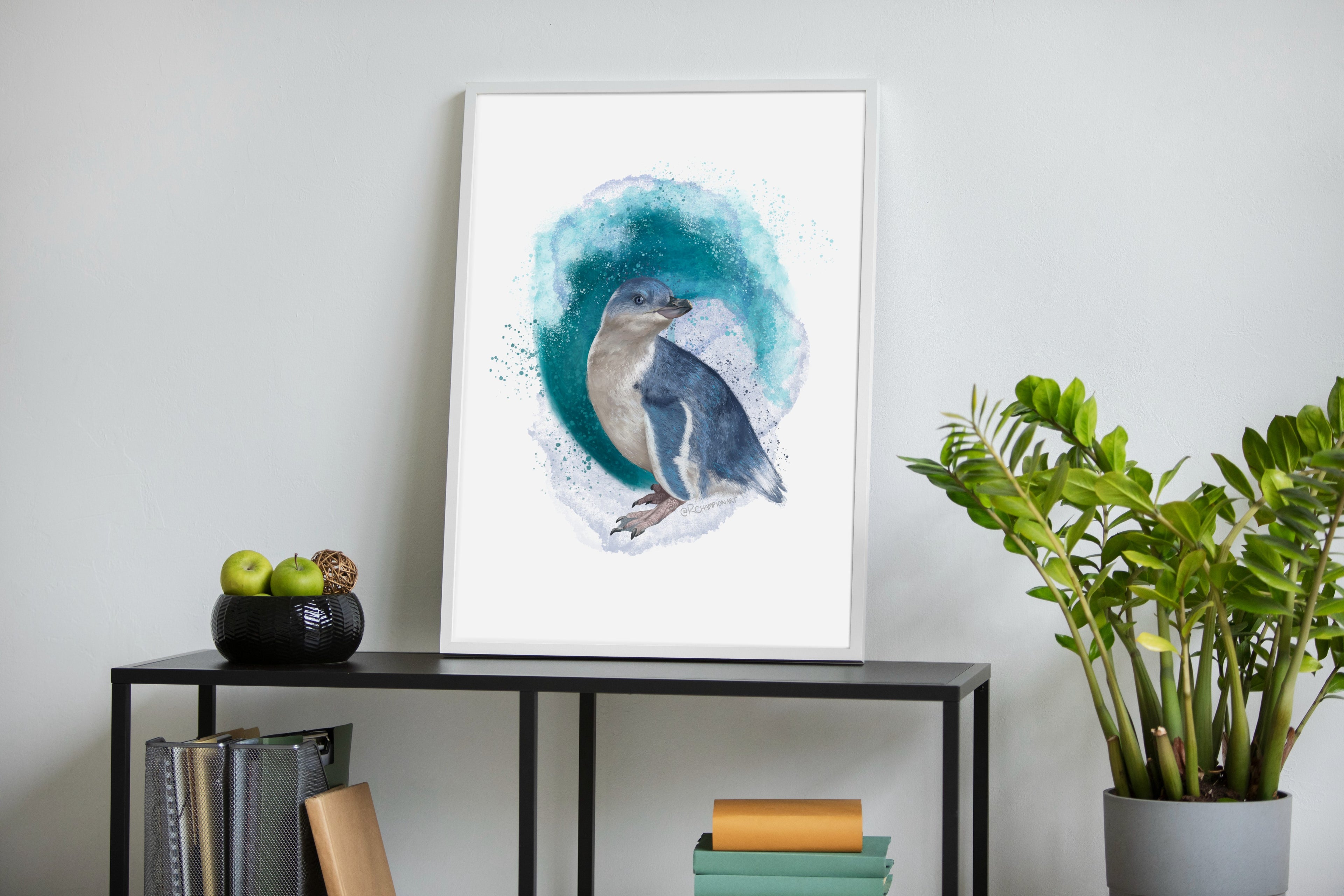 Kororā (Little Blue Penguin) Art Print